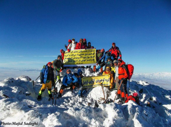 گزارش برنامه صعود مشترک باشگاه کوهنوردی همنورد سراب و گروه کوهنوردی آلوارس اردبیل